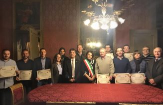 Il Direttore del Centro Studi Galileo, Ing. Buoni, accoglie una delegazione di dieci esperti europei Il Direttore del Centro Studi Galileo, Ing. Buoni, accoglie una delegazione di dieci esperti europei