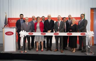 Carel USA ribbon cutting