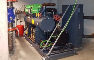 geoclima, ospedale Hvidovre, Danimarca