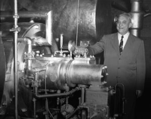 Willis Carrier 1950 primo refrigeratore centrifugo